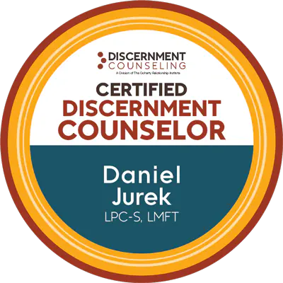 Certified Discernment Counselor Badge - Dan Jurek
